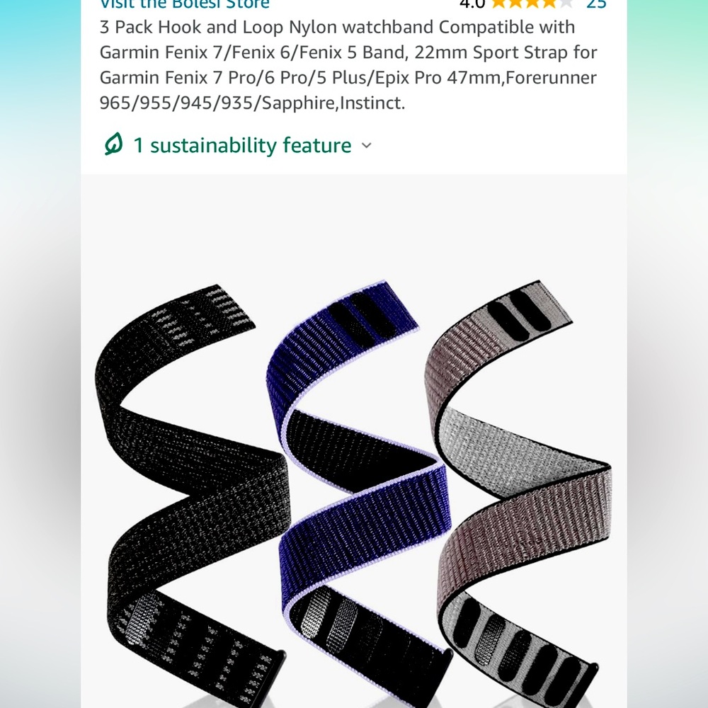🔥3/$10🔥New 3 pack watch bands for Garmin